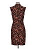 ASOS Animal Print Brown Cocktail Dress Size 6 - photo 2