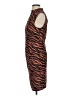 ASOS Animal Print Brown Cocktail Dress Size 6 - photo 5