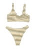 Unbranded Tweed Gold Two Piece Swimsuit Size XL - photo 2
