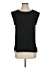 J.Crew 100% Polyester Black Sleeveless T-Shirt Size 4 - photo 1