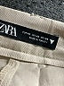 Zara Solid Ivory Khaki Shorts Size XS - photo 3