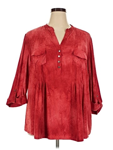 Avenue 3/4 Sleeve Blouse (view 1)