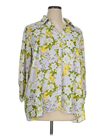 Joan Rivers 3/4 Sleeve Blouse (view 1)