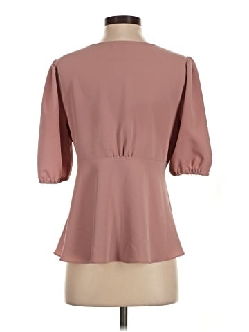 Waverly Grey 3/4 Sleeve Blouse (view 2)