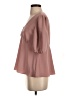 Waverly Grey 100% Polyester Pink 3/4 Sleeve Blouse Size S - photo 5