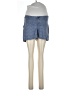 Gap 100% Cotton Chevron-herringbone Blue Shorts Size 10 - photo 1
