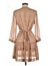 Rose + Olive 100% Polyester Paisley Tan Cocktail Dress Size M - photo 2