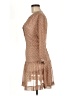 Rose + Olive 100% Polyester Paisley Tan Cocktail Dress Size M - photo 5