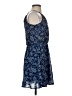 Blue Rain 100% Polyester Paisley Blue Cocktail Dress Size XXS - photo 4