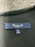 Madewell 100% Polyester Black Leather-Trim Tailored Tee Size XS - photo 7