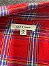 Max Studio Plaid Red 3/4 Sleeve Blouse Size M - photo 7