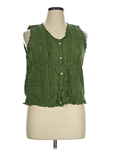 Market and Spruce Sleeveless Blouse (view 1)