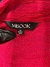 misook Solid Jacquard Floral Damask Pink Coat Size 1X - photo 6
