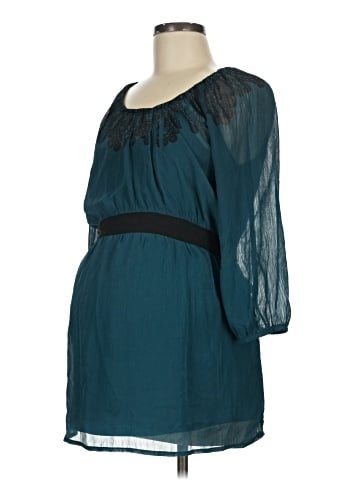 Motherhood 3/4 Sleeve Blouse (view 1)