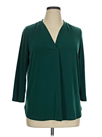 41Hawthorn 3/4 Sleeve Blouse (view 1)