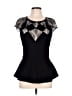 Guess Black Short Sleeve Top Size L - photo 1