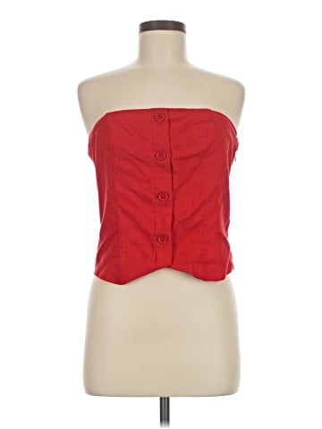 Abercrombie & Fitch Sleeveless Button-Down Shirt (view 1)