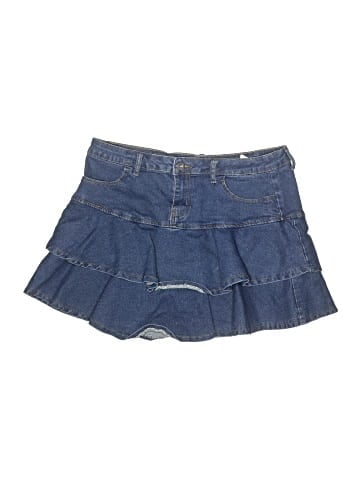 Unbranded Denim Skirt (view 1)
