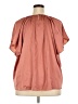 Worthington 100% Polyester Pink Short Sleeve Blouse Size 3X - photo 2