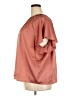 Worthington 100% Polyester Pink Short Sleeve Blouse Size 3X - photo 5