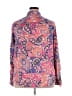 Ruby Rd. 100% Cotton Paisley Pink Long Sleeve Blouse Size 22 - photo 2