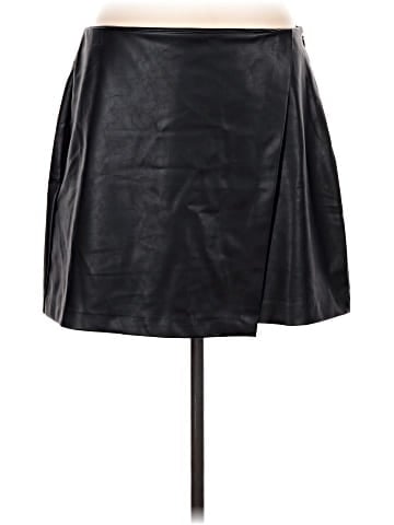 Old Navy Faux Leather Skirt (view 1)