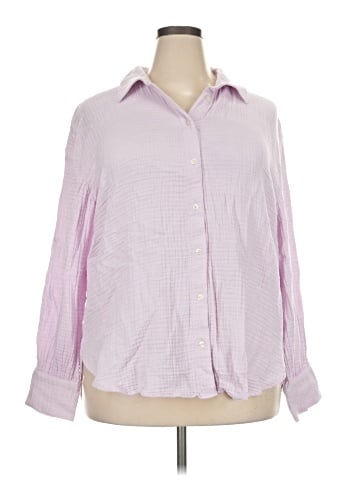 Ann Taylor Long Sleeve Blouse (view 1)