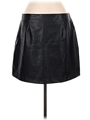 Old Navy Faux Leather Skirt (view 2)