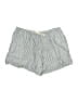 Gap 100% Linen Stripes Gray Shorts Size L - photo 1