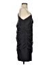 Aqua 100% Polyester Gray Black Cocktail Dress Size 6 - photo 4