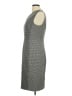 Jigsaw Houndstooth Gray Casual Dress Size 8 - photo 5