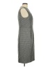 Jigsaw Houndstooth Gray Casual Dress Size 8 - photo 4