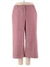 J.Jill Checkered-gingham Pink Casual Pants Size 22 - photo 1