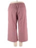J.Jill Checkered-gingham Pink Casual Pants Size 22 - photo 2