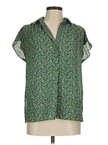 Max Studio Short Sleeve Blouse (view 1)