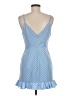 Superdown 100% Polyester Polka Dots Blue Cocktail Dress Size M - photo 2