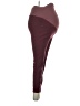 Maacie Burgundy Active Pants Size S - photo 4