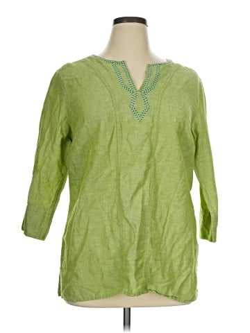 Eddie Bauer 3/4 Sleeve Blouse (view 1)