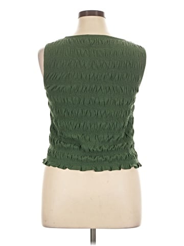 Madewell Smocked Boatneck Tank (view 2)