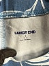 Lands' End Tropical Blue Casual Pants Size L - photo 7