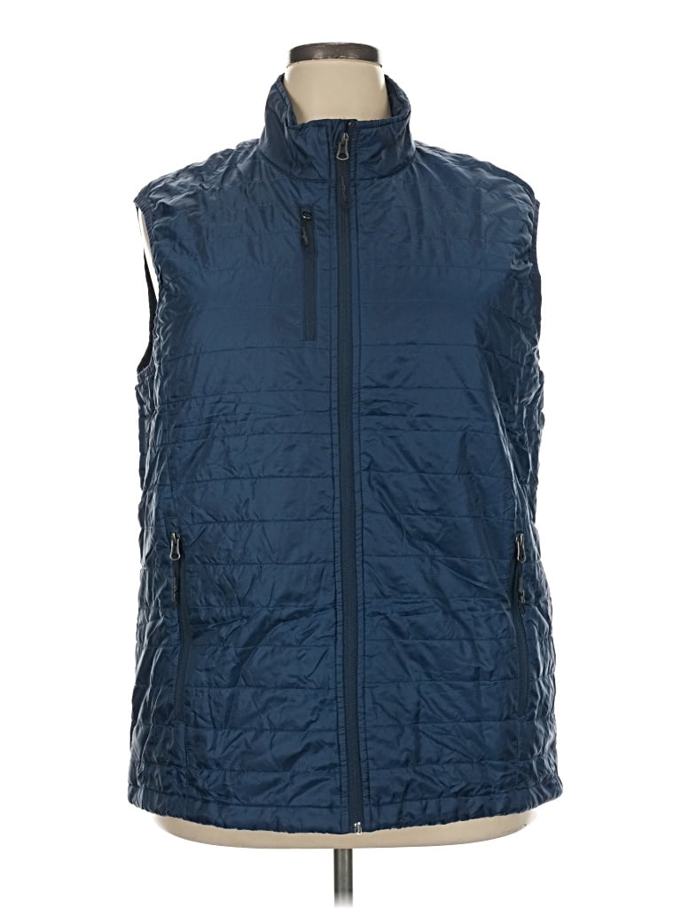 Pre-owned Port Authority Vest In Blue