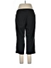 IZOD Solid Black Casual Pants Size 12 - photo 2