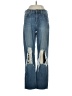 L'Agence Hearts Blue Jeans Size 25 waist - photo 1