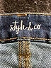 Style&Co Color Block Blue Jeans Size 18 - photo 4