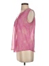 CAbi 100% Polyester Pink Sleeveless Blouse Size S - photo 5