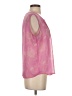 CAbi 100% Polyester Pink Sleeveless Blouse Size S - photo 4