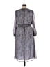 Talbots Animal Print Gray Casual Dress Size 18 - photo 2