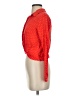 Leith 100% Rayon Red Long Sleeve Polo Size XS - photo 5