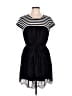 Max Studio 100% Polyester Stripes Black Casual Dress Size L - photo 1