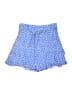 Zara 100% Viscose Floral Blue Skort Size S - photo 1